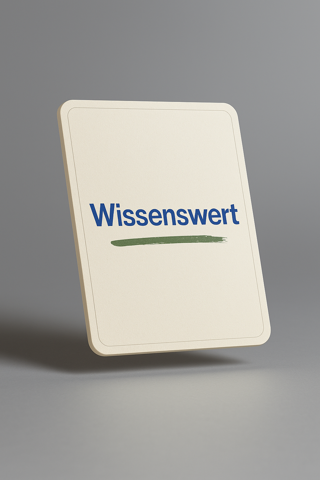 Wissenswert